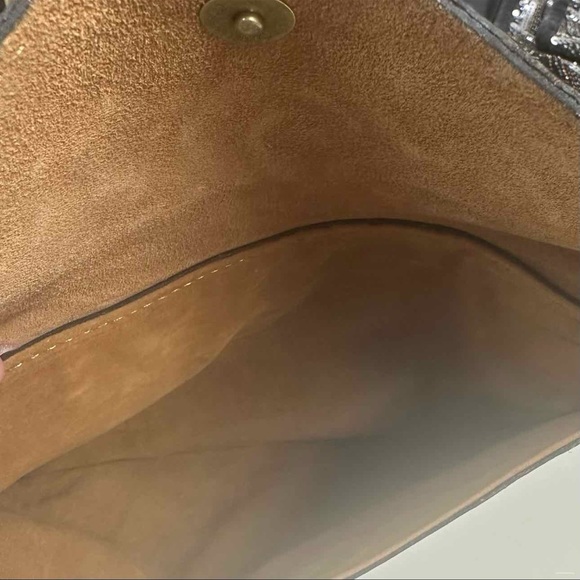 Patricia Nash NEW Brown Italian Leather Tooled Midi iPad Portfolio Case - Picture 4 of 5